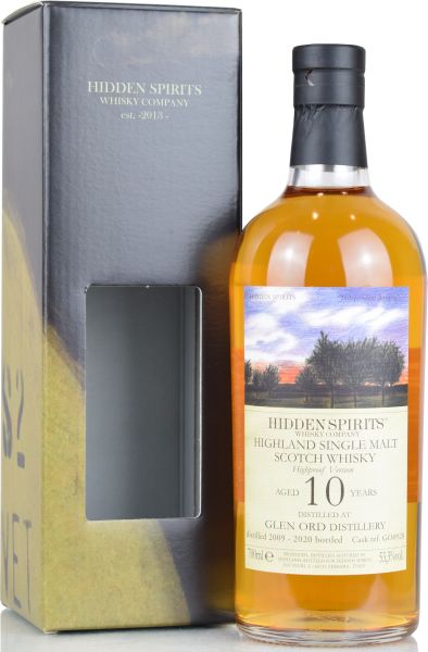 Glen Ord 10 Jahre 2009/2020 Sherry Cask Hidden Spirits Highproof 53,3% vol.