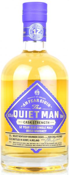 The Quiet Man 12 Jahre Limited Cask Strength Edition 53% vol.