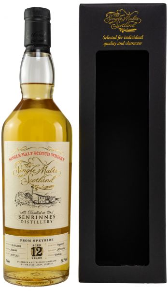 Benrinnes 12 Jahre 2008/2021 The Single Malts of Scotland #310640 56,2% vol.