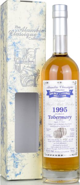 Tobermory 25 Jahre 1995/2020 Barbados Rum Barrel Alambic Classique 57,5% vol.
