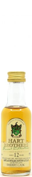 Mortlach 12 Jahre 1990/2003 Sherry Cask Hart Brothers 46% vol. Miniatur