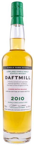 Daftmill 2010/2021 Summer Batch Release 46% vol.