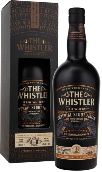The Whistler Imperial Stout Cask Blended Irish Whiskey 43% vol.