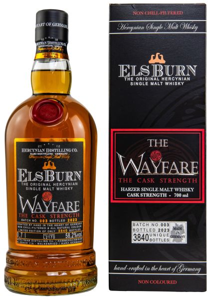 Elsburn The Wayfare 2023 Batch 003 Cask Strength 58,2% vol.
