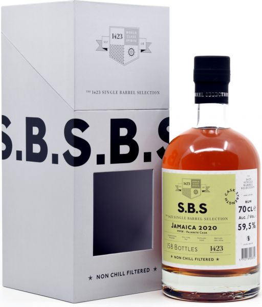 S.B.S. Jamaica MMW (Clarendon) 2020/2024 Single Cask 59,5% vol.