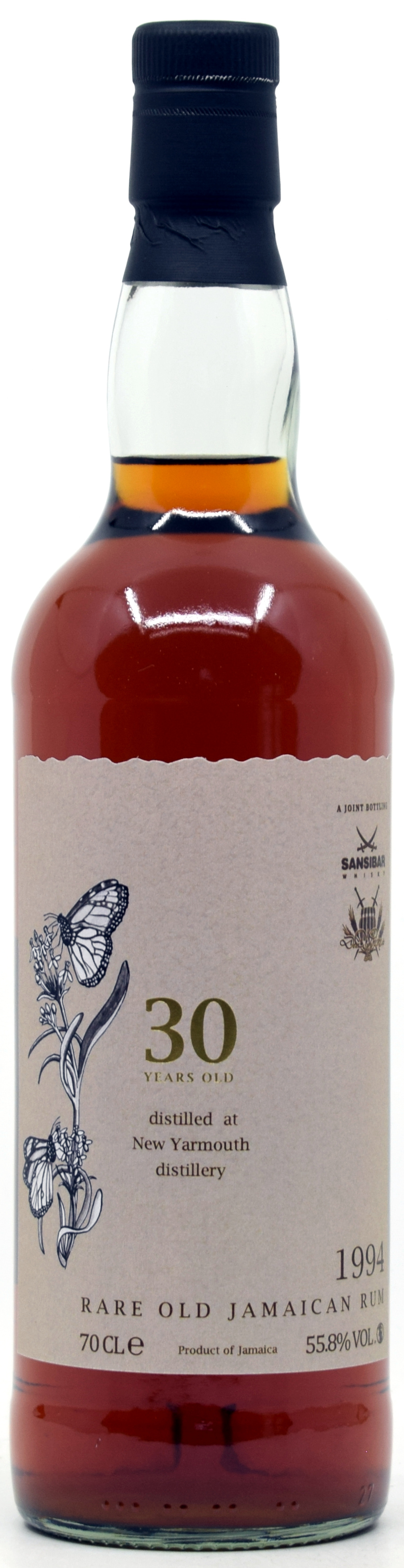 【サイズ交換ＯＫ】 Exclusive 1994/2024 Jahre 30 Yarmouth New Rum 55,8 Label ラム酒