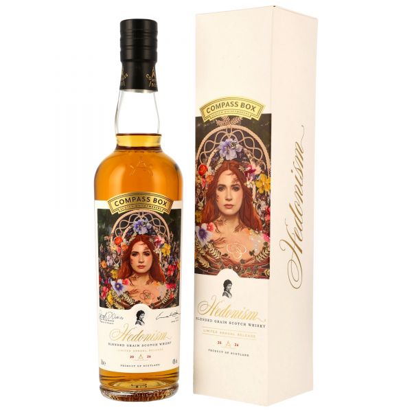 Hedonism Compass Box Limited Annual Release 2026 46% vol.