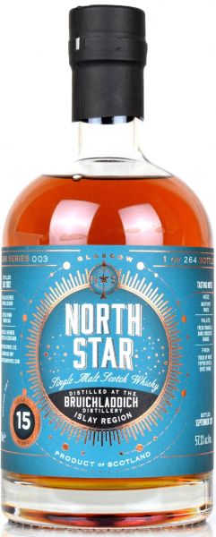 Bruichladdich 15 Jahre 2002/2017 Radoux French Oak North Star Spirits #003 57,1% vol.