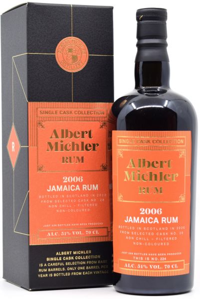 Jamaica Rum (Worthy Park) 2006/2020 Albert Michler Single Cask Collection Rum 51% vol.