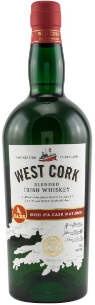 West Cork IPA Cask Finish 40% vol.