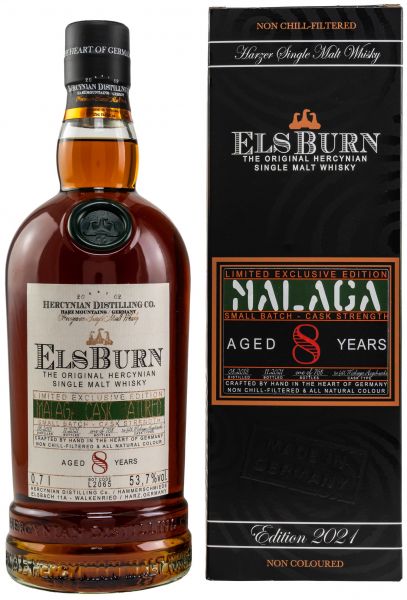 Elsburn 2013/2021 Limited Exclusive Edition Malaga Cask Matured 53,7% vol.