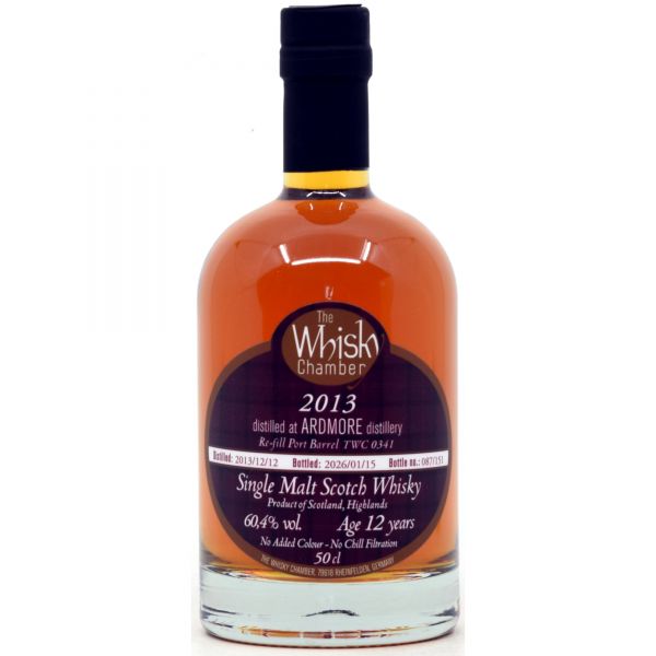 Ardmore 12 Jahre 2013/2026 Port Cask The Whisky Chamber 60,4% vol.