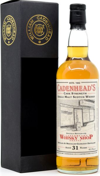 Macallan 31 Jahre 1989/2020 Cadenhead&#039;s Shop Release Odense 45,3% vol.