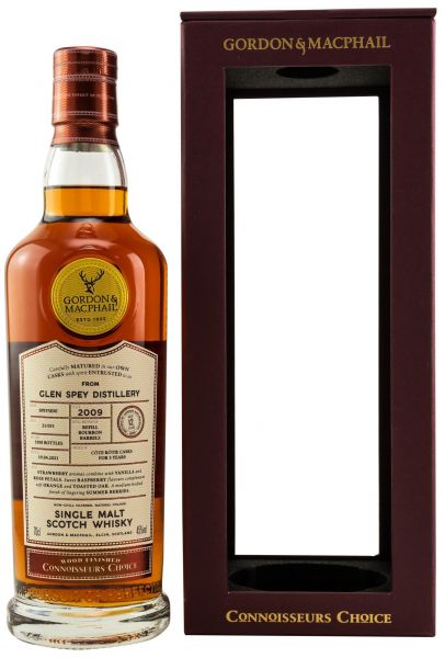 Glen Spey 12 Jahre 2009/2021 Côte-Rôtie Wood Finished Gordon & MacPhail 45% vol.