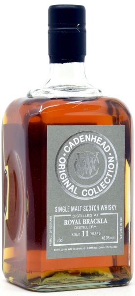 Royal Brackla 11 Jahre 2011/2023 Fino Sherry Cask Cadenhead&#039;s Original Collection 46% vol.