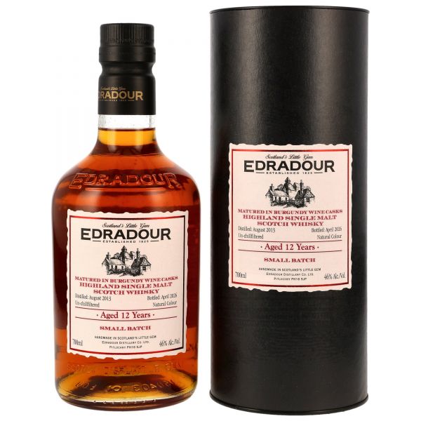 Edradour 12 Jahre 2013/2026 1st Fill Burgundy Cask 46% vol.