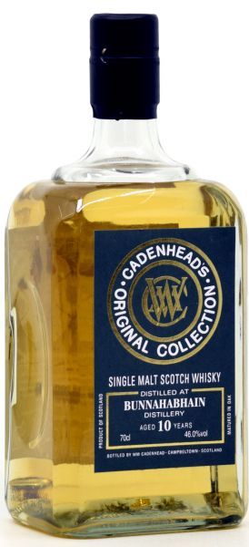Bunnahabhain (peated) 10 Jahre 2013/2024 Cadenhead's Original Collection 46% vol.