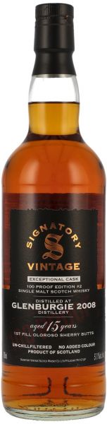 Glenburgie 2008 Oloroso Sherry Signatory Vintage 100 Proof Exceptional Cask Edition #2 57,1% vol.