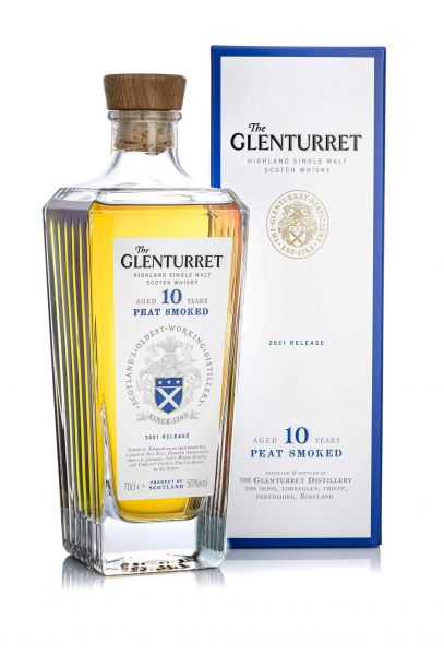 Glenturret 10 Jahre Peat Smoked Release 2021 50% vol.