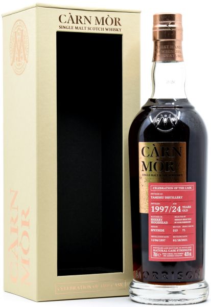 Tamdhu 24 Jahre 1997/2021 Sherry Cask Carn Mor Celebration of the Cask 48% vol.