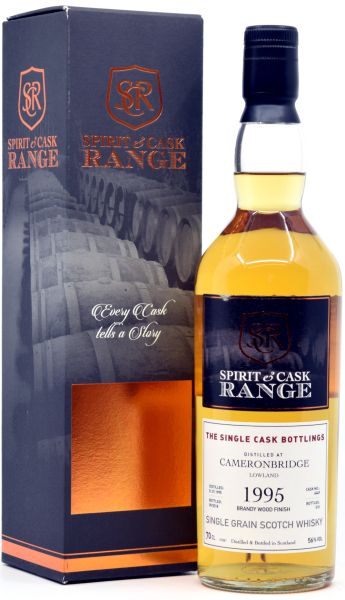 Cameronbridge 1995/2018 Brandy Finish Spirit &amp; Cask Range 56,0%