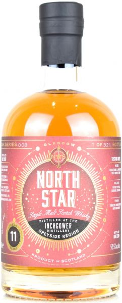 Inchgower 11 Jahre 2008/2019 North Star Spirits #008 52,5% vol.