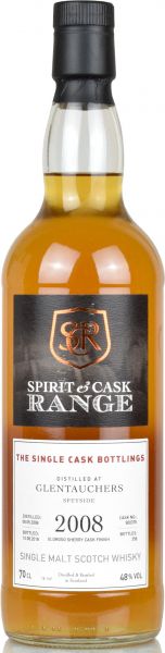 Glentauchers 2008/2018 Oloroso Sherry Finish Spirit & Cask Range 48% vol.