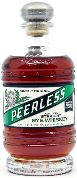 Peerless Kentucky Straight Rye Whiskey Single Barrel for N10 55,8% vol.
