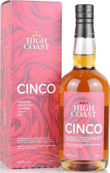 High Coast Cinco Sherry Casks 50,5% vol.