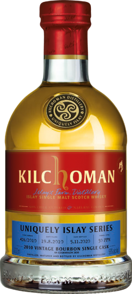 Kilchoman 2010/2020 Bourbon Cask Uniquely Islay An Geamhradh #4/7 56% vol.