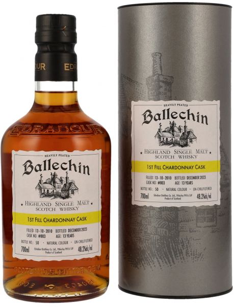 Ballechin 2010/2023 St. Michael-Eppan Chardonnay Single Cask #803 48,2% vol.