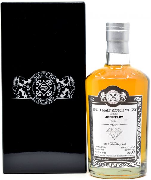 Aberfeldy 40 Jahre 1983/2023 Warehouse Diamonds Malts of Scotland 47,2% vol.