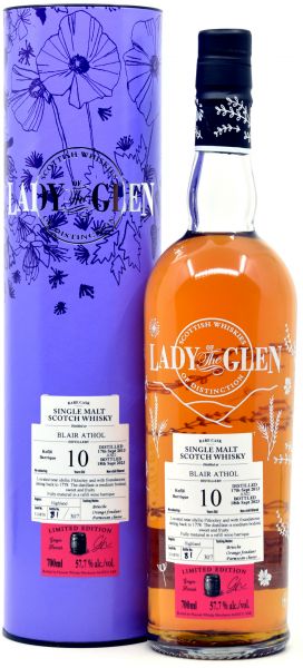 Blair Athol 10 Jahre 2013/2023 Wine Barrique Lady of the Glen 57,7% vol.