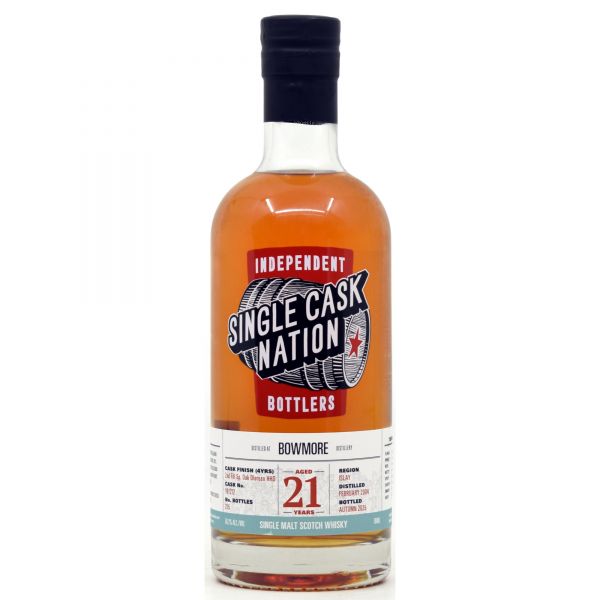 Bowmore 21 Jahre 2004/2025 Oloroso Sherry Single Cask Nation 56,2% vol.