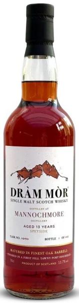 Mannochmore 13 Jahre 2012/2025 1st Fill Tawny Port Dram Mor 53,7% vol.