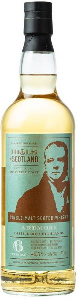 Ardmore 6 Jahre 2013/2020 Apple Brandy Cask Idols of Scotland 46,5% vol.