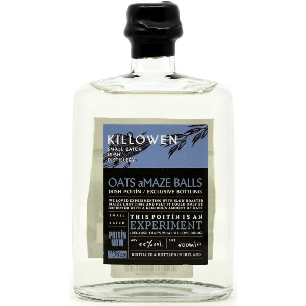 Killowen Oats Amaze Balls Peated Poitin 55% vol.