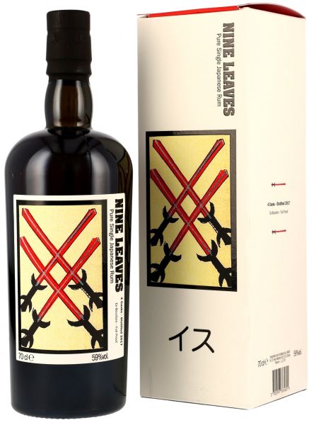 Nine Leaves 7 Jahre Bourbon Pure Single Japanese Rum 59% vol