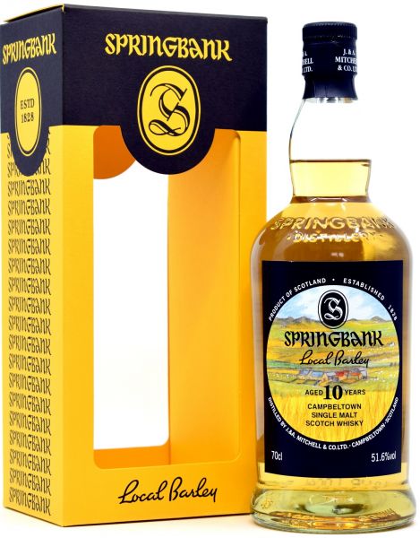 Springbank 10 Jahre 2011/2021 Local Barley 51,6% vol.