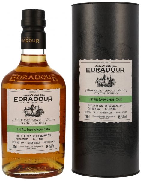 Edradour 2012/2023 St. Michael-Eppan Sauvignon Single Cask #1002 48,2% vol.