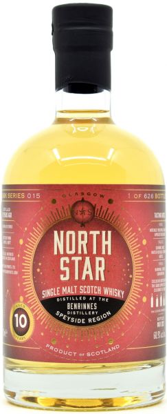 Benrinnes 10 Jahre 2021/2021 North Star Spirits #015 for The Good Spirits 60,9% vol.