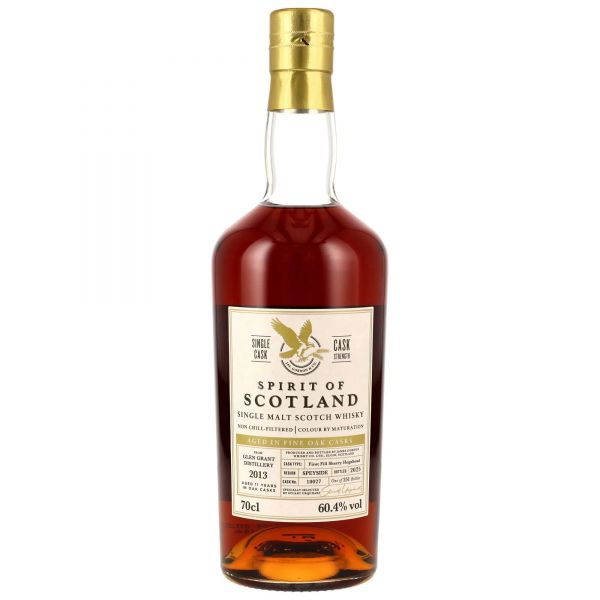 Glen Grant 2013/2025 Gordon &amp; MacPhail Spirit of Scotland 1st Fill Sherry #10027 60,4% vol.