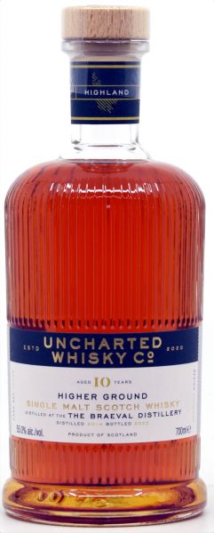 Braeval 10 Jahre 2014/2025 1st Fill Oloroso Sherry Higher Ground Uncharted Whisky 55% vol.