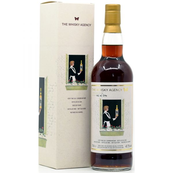 Caribbean Rum 60 Jahre 1964/2025 The Whisky Agency 47,7% vol.