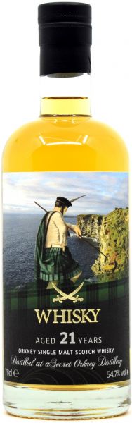 Secret Orkney 21 Jahre 1999/2021 Sherry Cask Sansibar Whisky The Clans Label 54,7% vol.