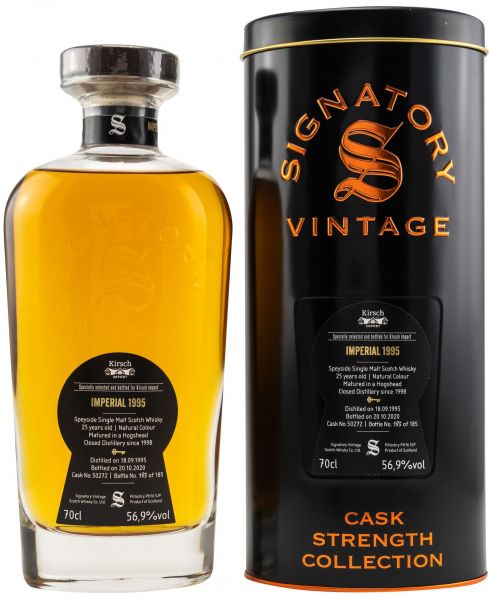 Imperial 1995/2020 Signatory Vintage Cask Strength for Germany 56,9% vol.
