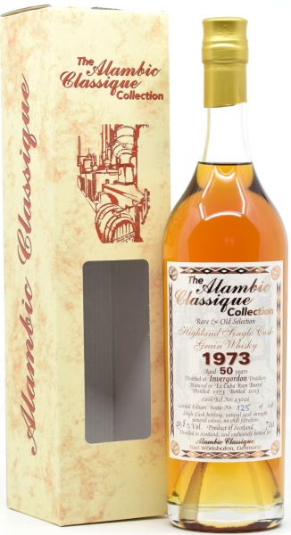 Invergordon 50 Jahre 1973/2023 Ex-Cuba Rum Alambic Classique 49,8% vol.