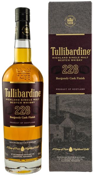 Tullibardine 228 Burgundy Finish