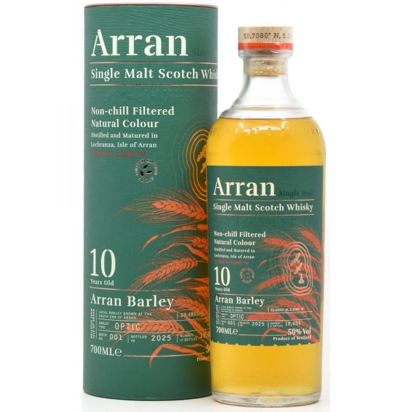 Arran 10 Jahre Local Arran Barley Batch #001 2025 50% vol.