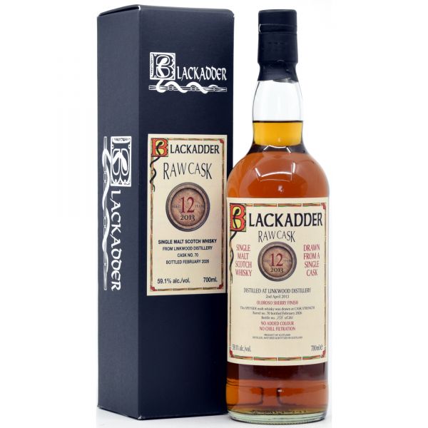 Linkwood 12 Jahre 2013/2026 Oloroso Sherry Blackadder #70 59,1% vol.